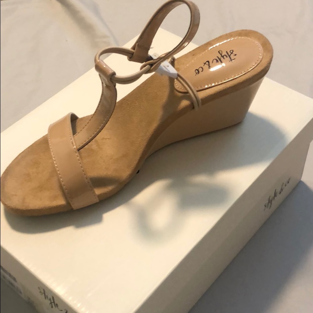 Style & Co. Nude Heels